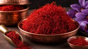 رشته‌های ریزتر در زعفران سرگل نرمه