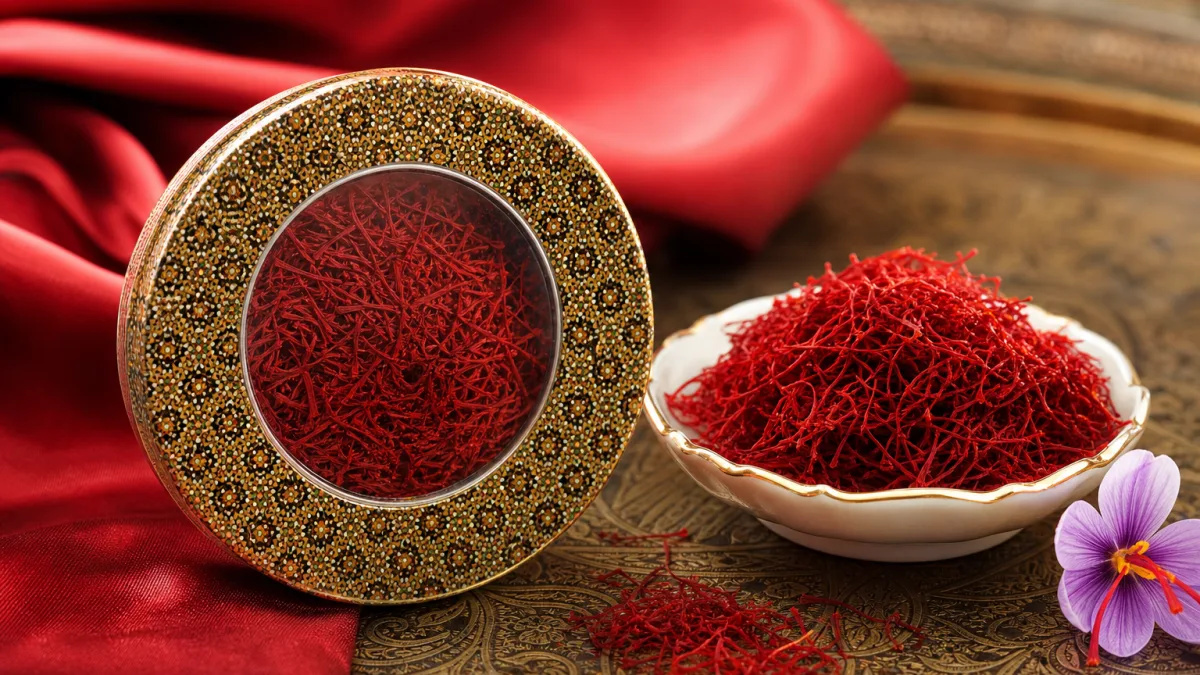 زعفران سرگل سحرخیز طرح خاتم مقدار 1 گرم